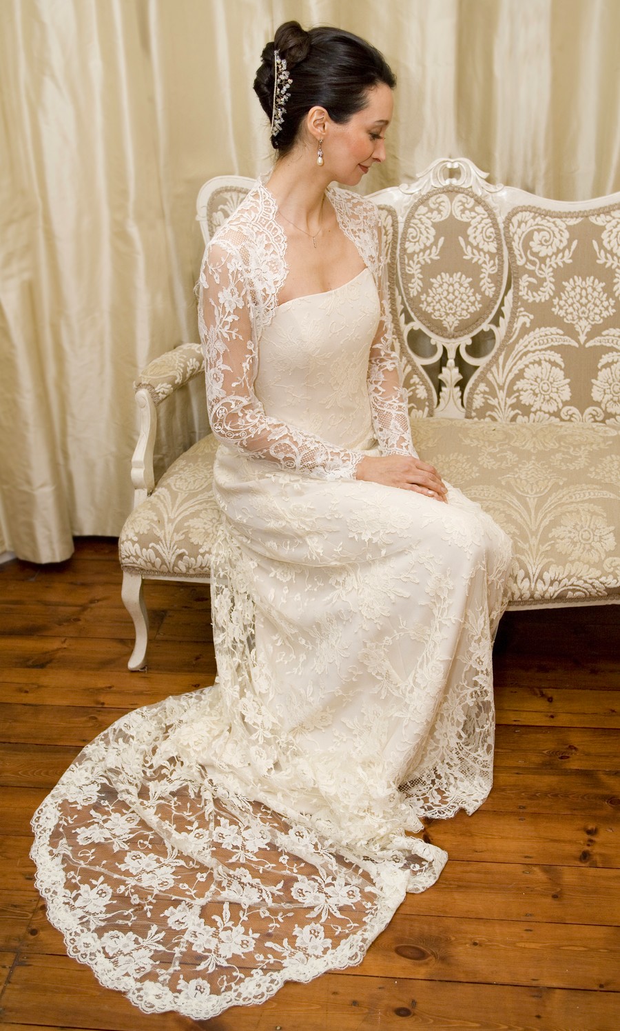 Collection: French Lace shrug