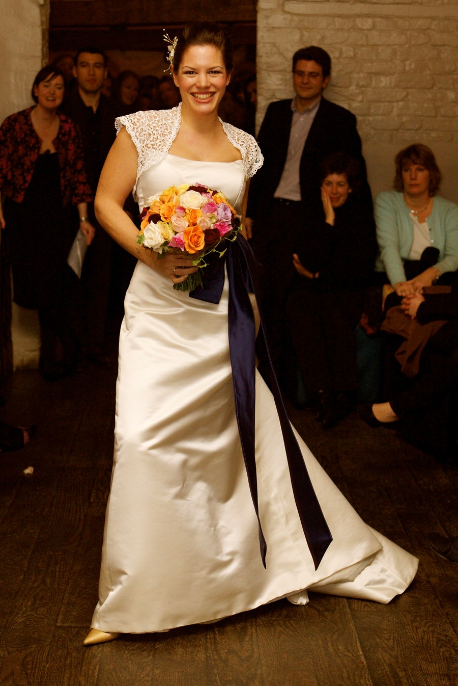 Navy sash